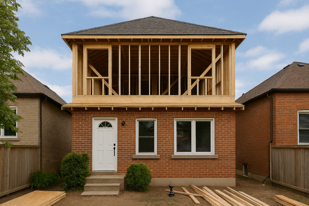 a bungalow home in t